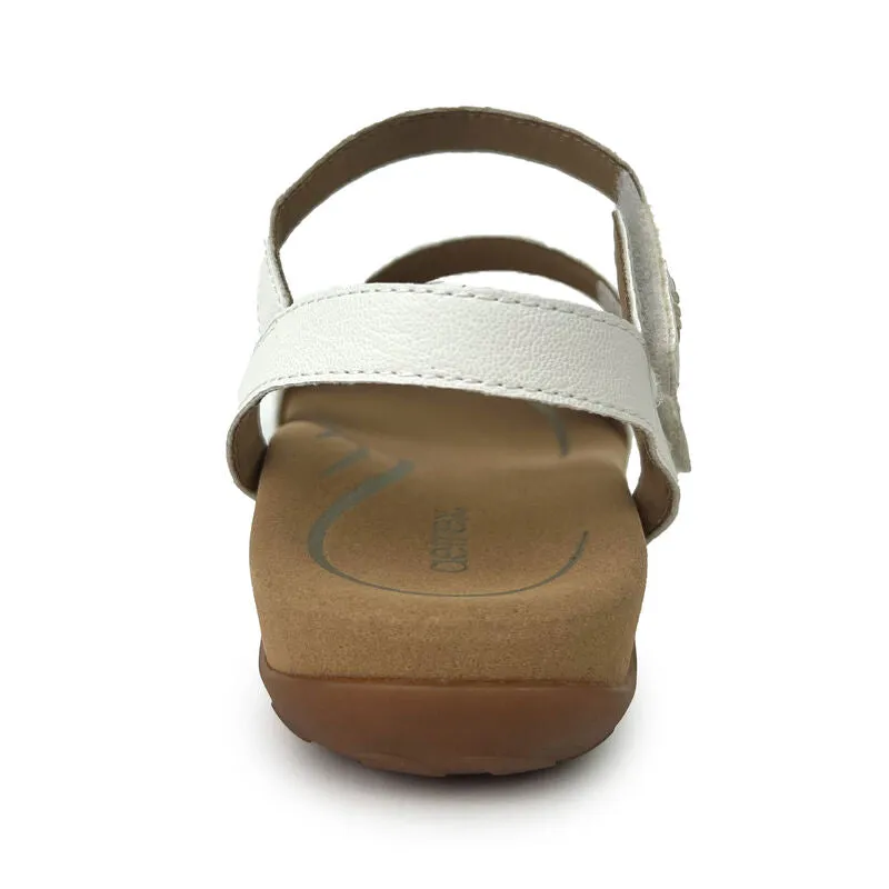 Aetrex Gabby Adjustable Quarter Strap Sandal