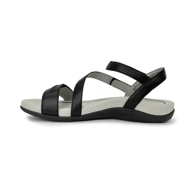 Aetrex Gabby Adjustable Quarter Strap Sandal
