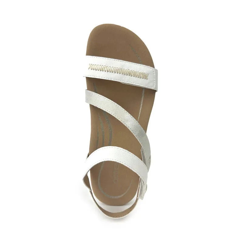 Aetrex Gabby Adjustable Quarter Strap Sandal