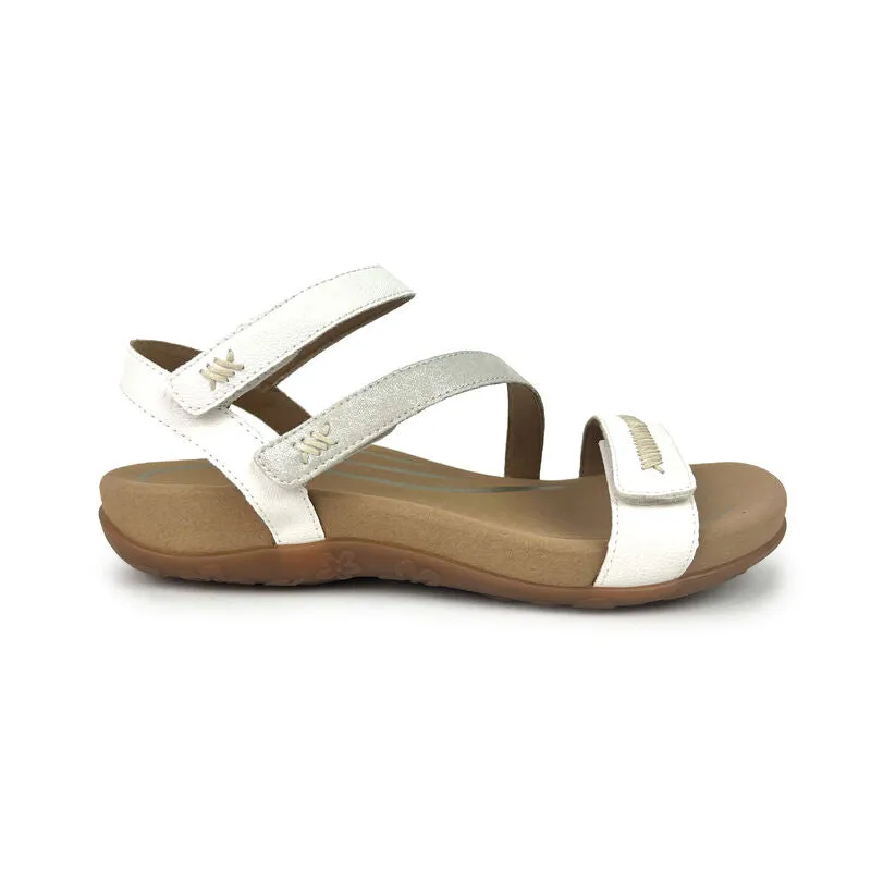 Aetrex Gabby Adjustable Quarter Strap Sandal