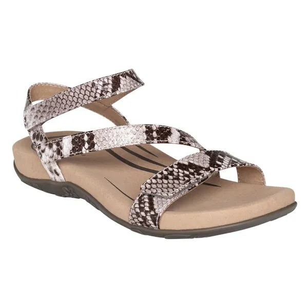 Aetrex Gabby Adjustable Quarter Strap Sandal