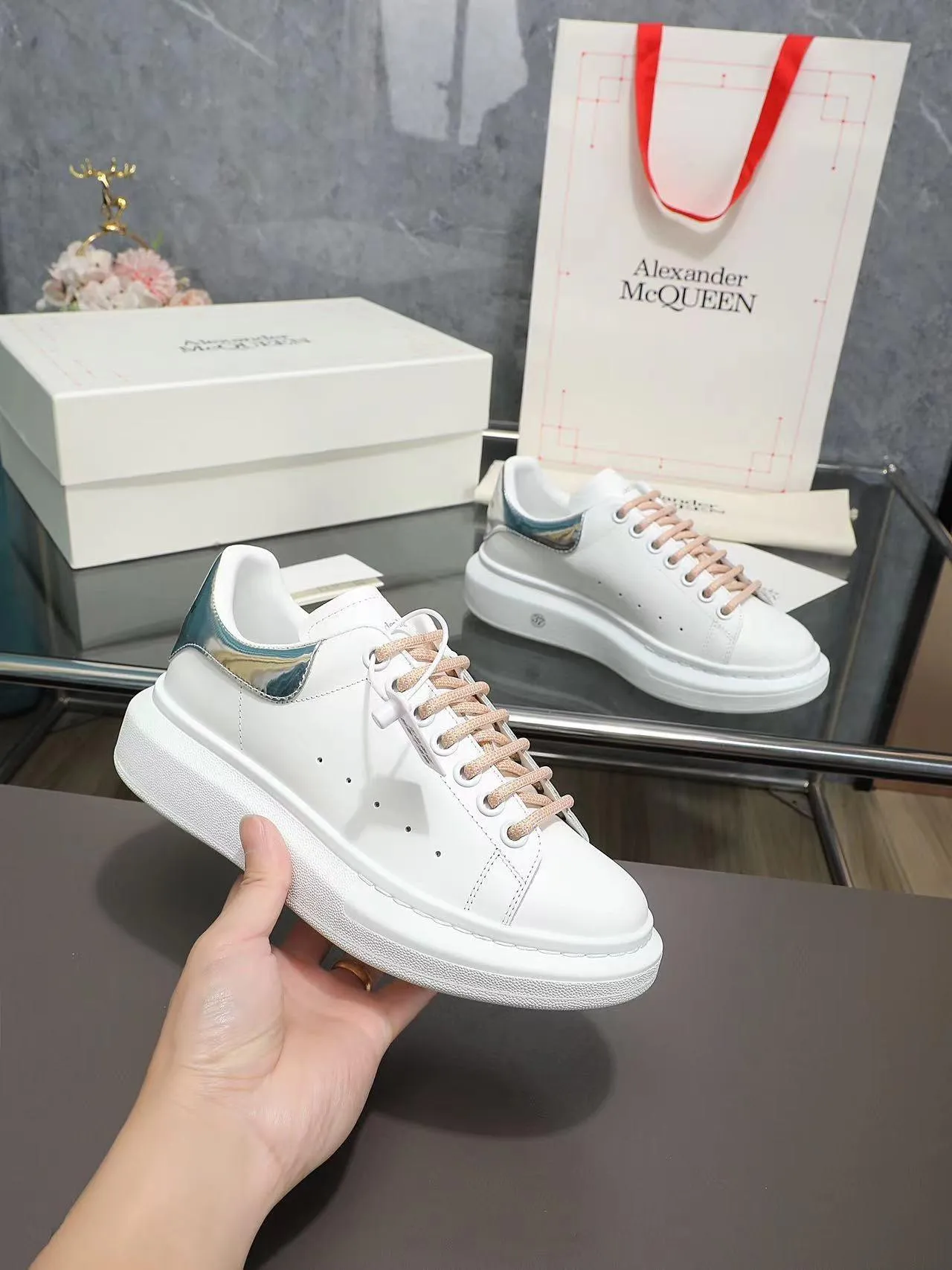 ALMC Oversized SiLuVier and White Sneakers-034