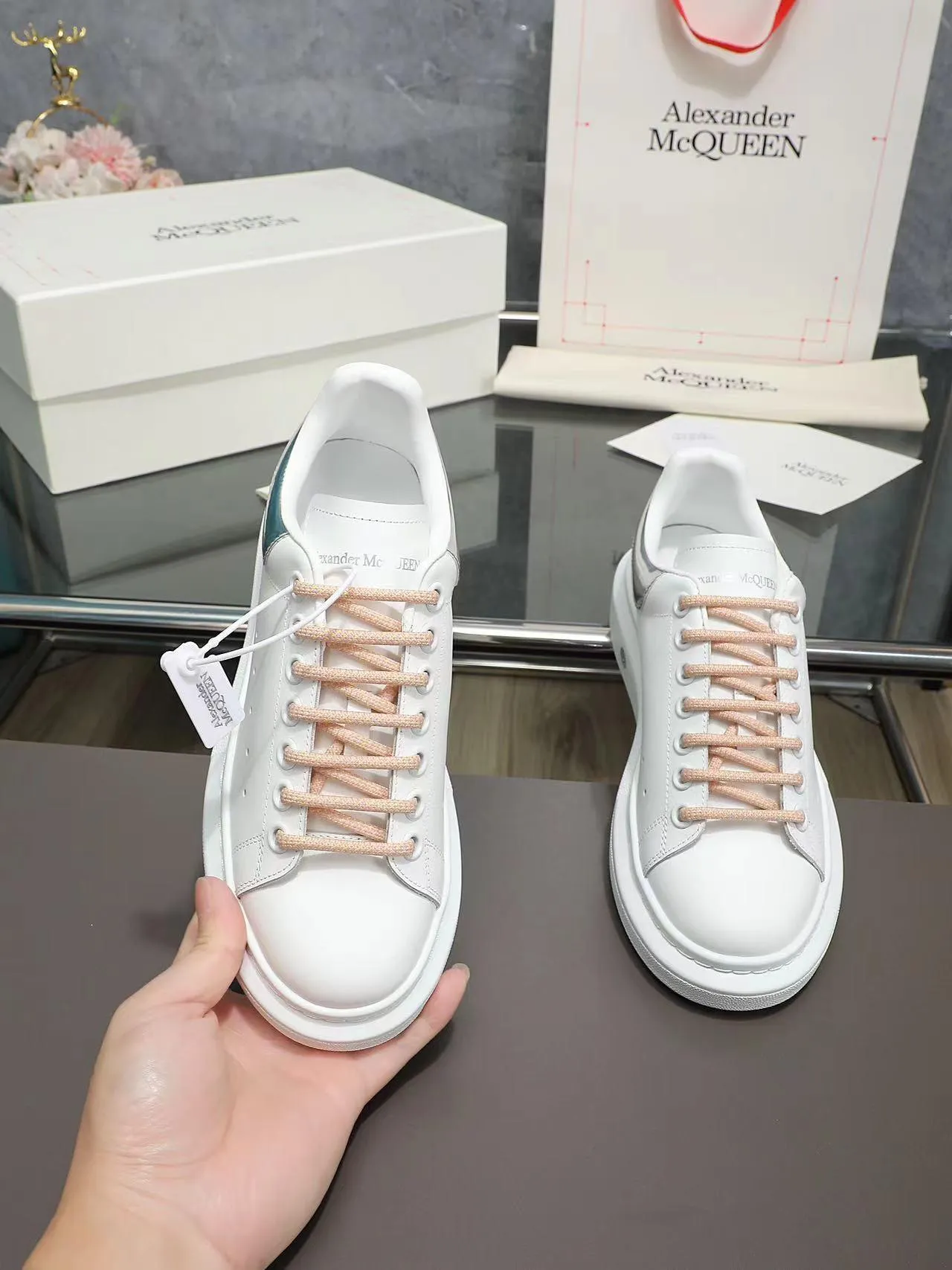 ALMC Oversized SiLuVier and White Sneakers-034