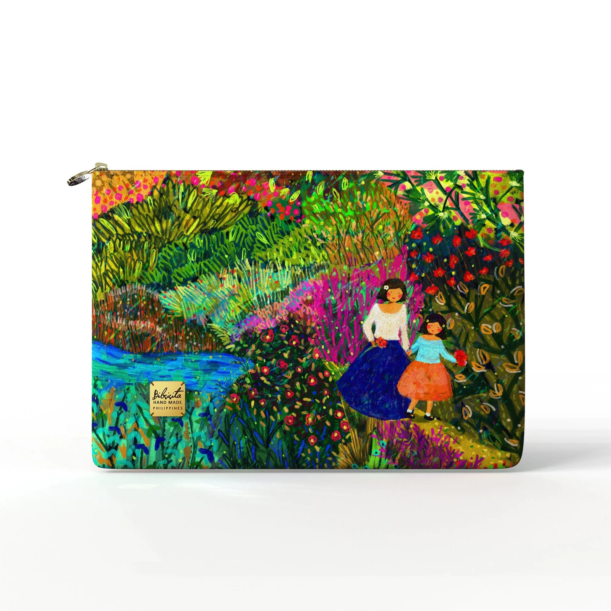 Bibsisita Clutch Bag- Secret Garden