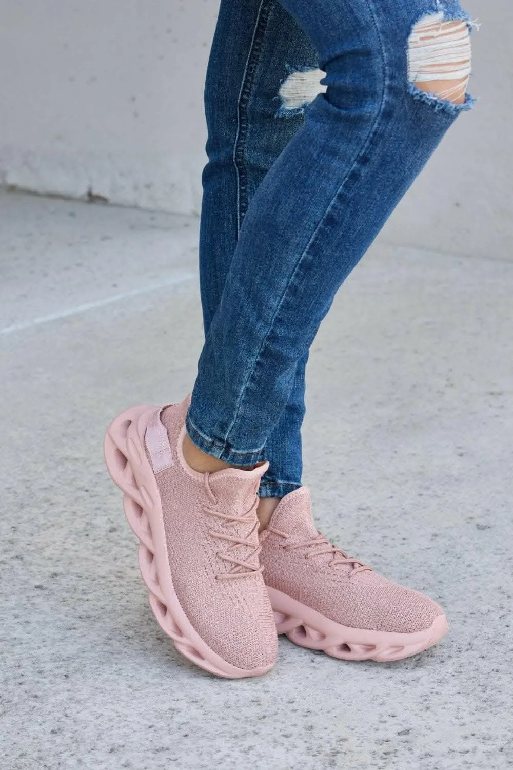 Elevate Your Style with Mesh Platform Sneakers for Active Lifestyle