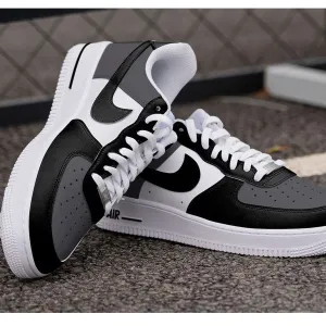 Grey Black Custom Air Force 1