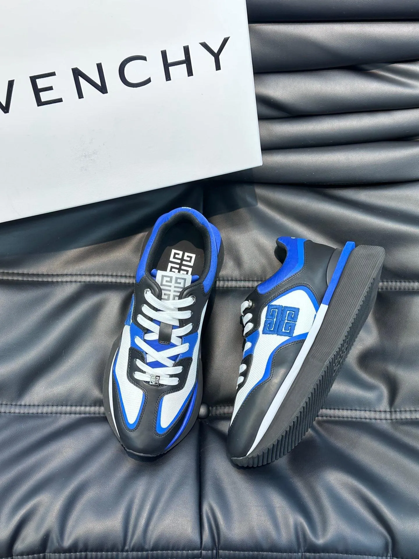 GVC Blue, White and Black  Sneakers-011