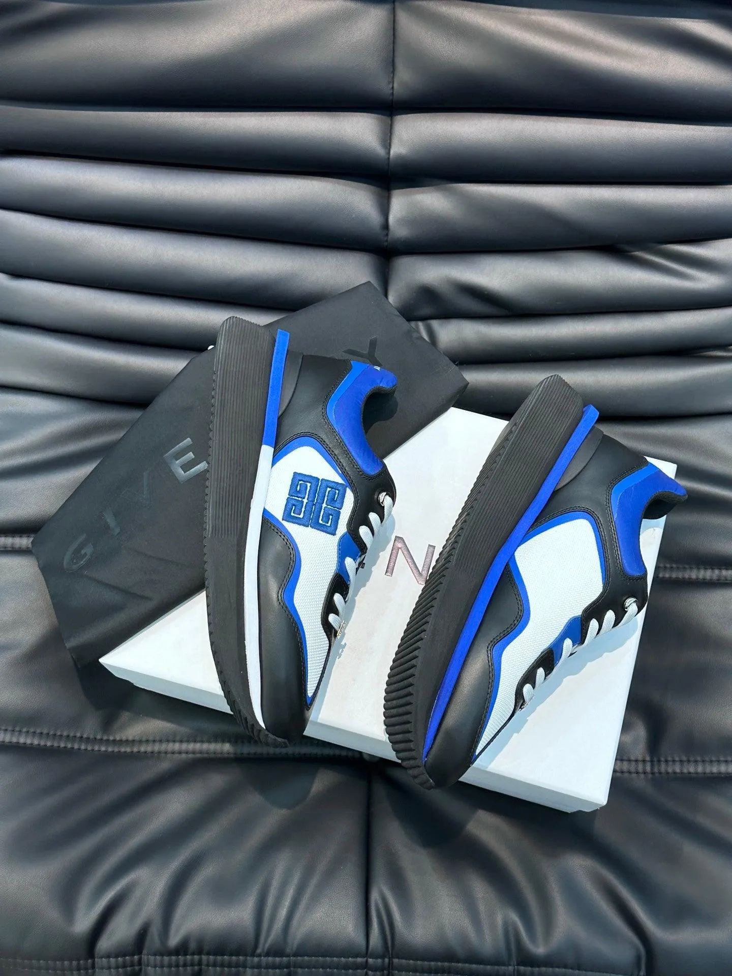 GVC Blue, White and Black  Sneakers-011