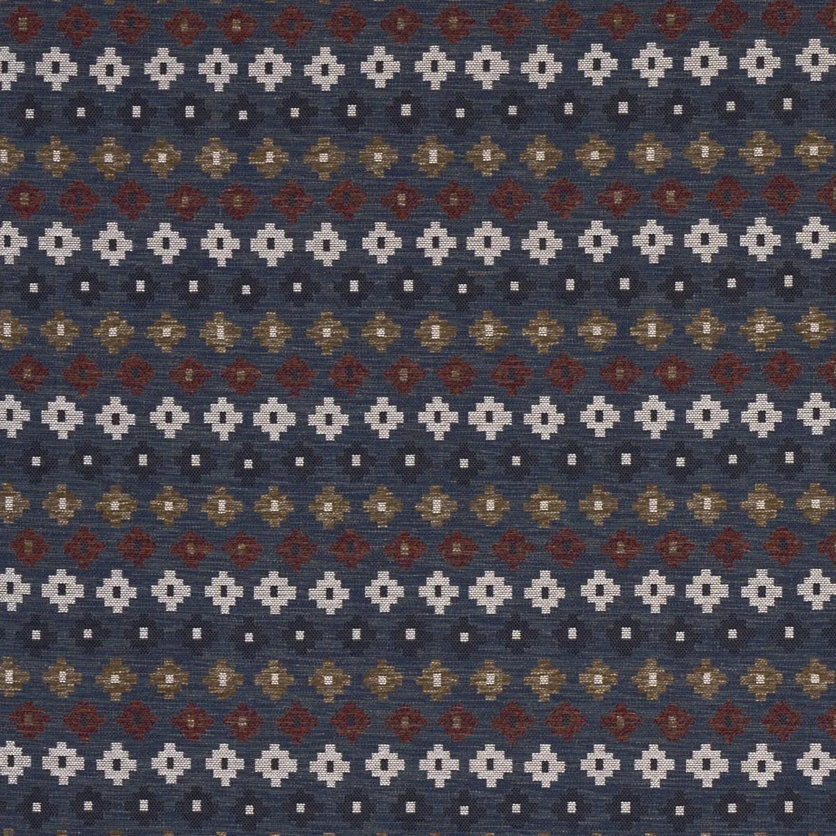 Navy Aztec Clutch